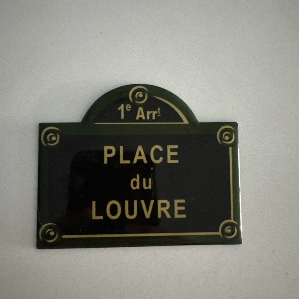 Place Du Louvre Fridge Magnet